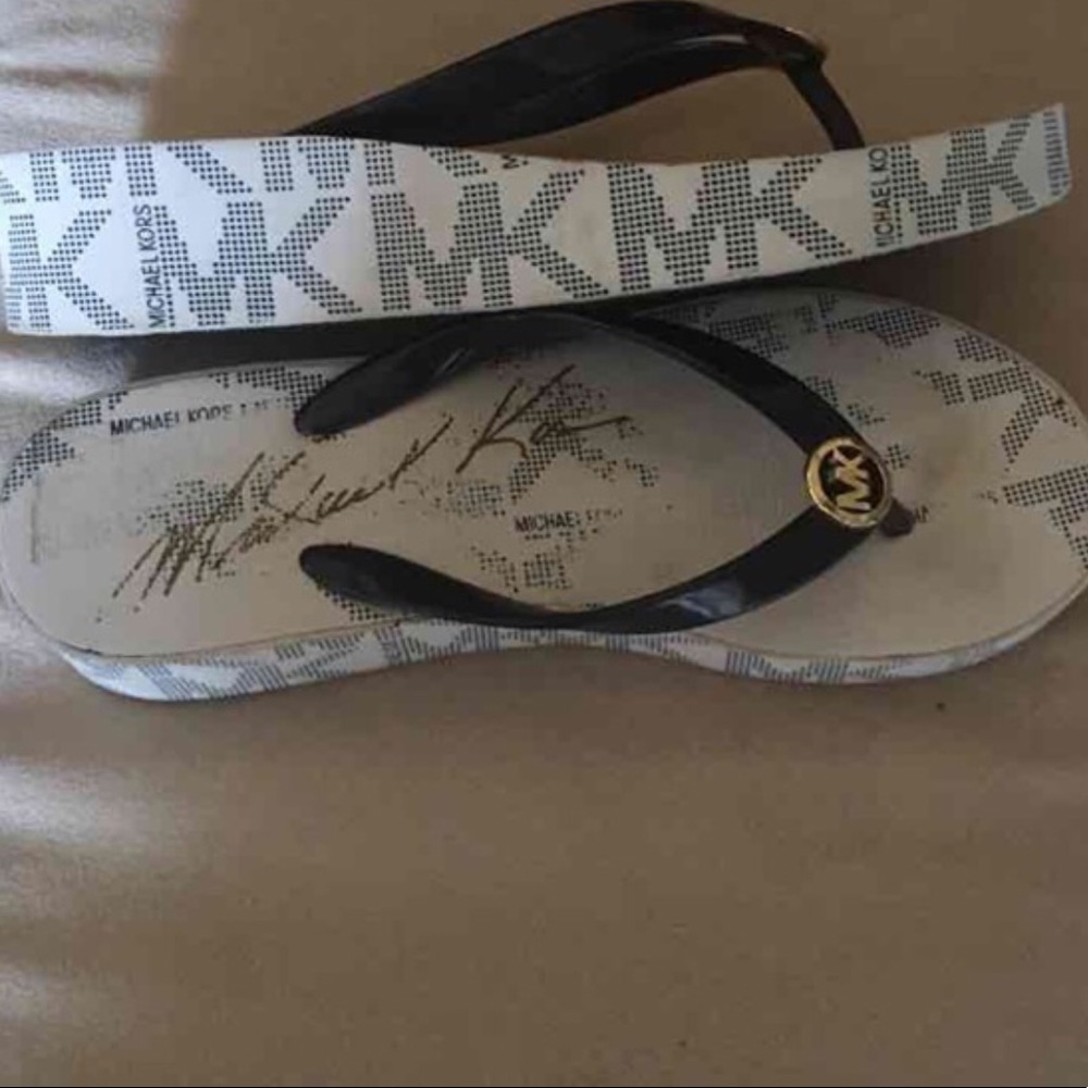 Michael Kors flip flops